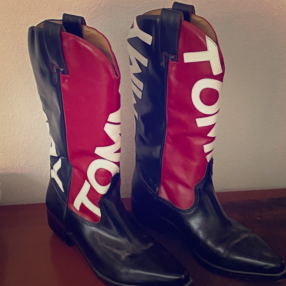 Tommy Hilfiger Cowboy Boots • Size 8